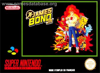 Cover James Bond Jr for Super Nintendo